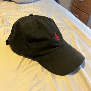 Polo golfer strap back